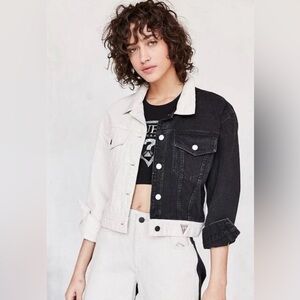 1981 Guess Colorblock Denim Jacket sz M